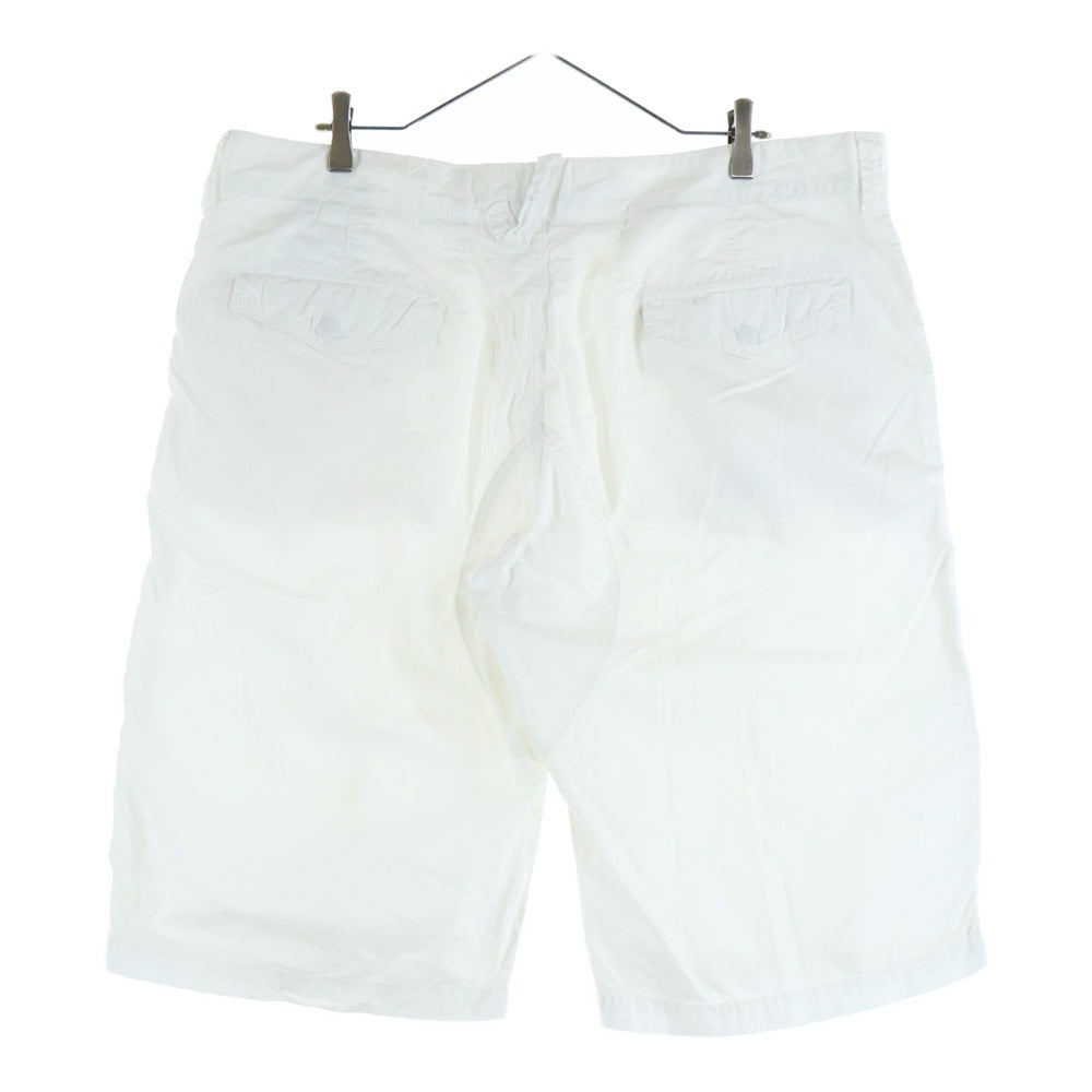 EMPORIO ARMANI(エンポリオアルマーニ) COTTON SHORTS PANTS コットン ショートパンツ ハーフパンツ ホワイト
