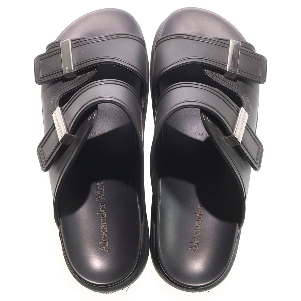 Alexander McQueen(アレキサンダーマックイーン) Hybrid Slide Sandals ハイブリッド スライドサンダル ブラック