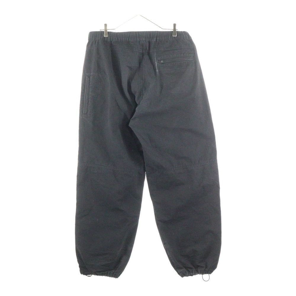 SUPREME(シュプリーム) 22AW cotton cinch pant コットン シンチ パンツ ブラック