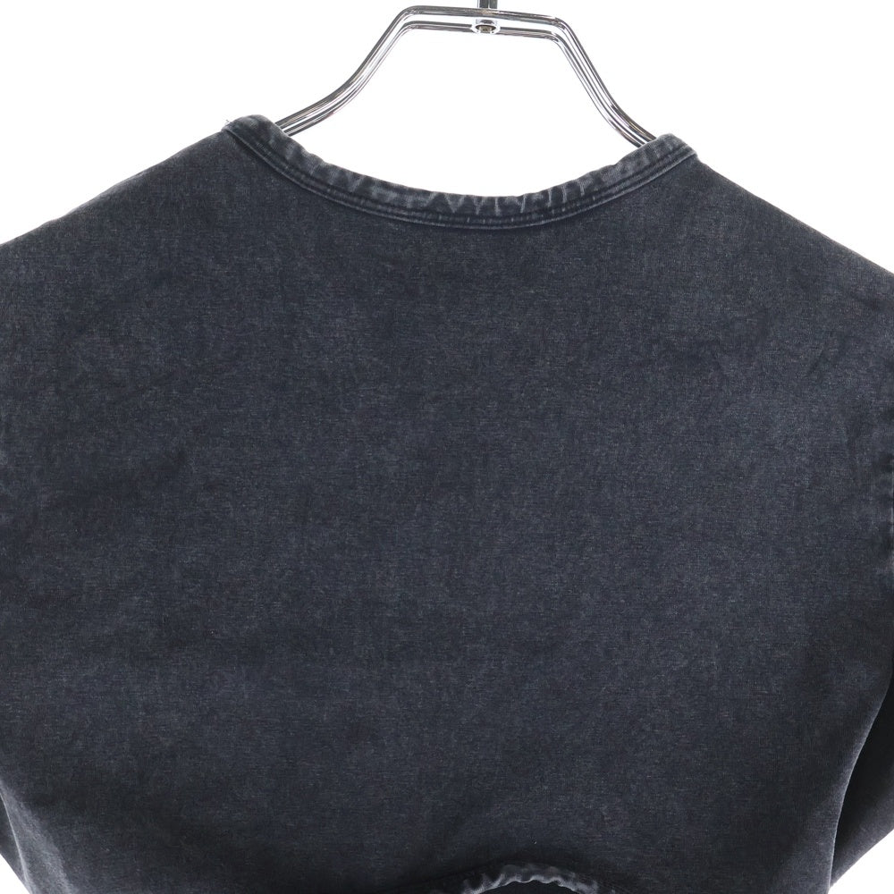 DIESEL(ディーゼル) T-Bunny Tail-R1 cotton T-shirt Grigio テール アールワン コットン 半袖Tシャツ カットソー ブラック レディース A19520
