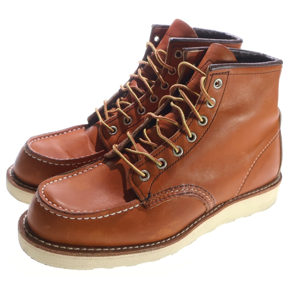 RED WING(レッド ウイング) 875 CLASSIC MOC クラシックモック レザーハイカットブーツ ブラウン US6.5/24.5cm