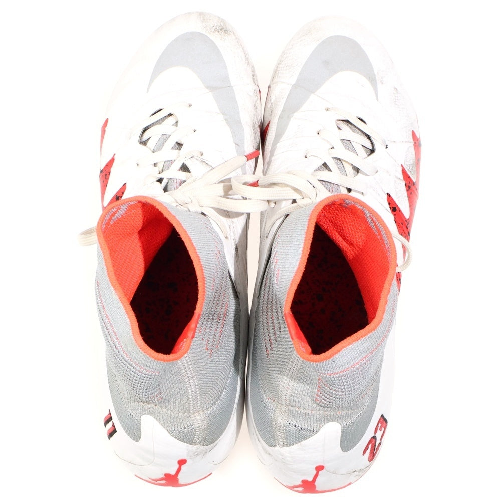 NIKE(ナイキ) NEYMAR×JORDAN Hypervenom Phantom II ネイマール×ジョーダン ハイパーヴェノム ファントム II サッカースパイク ホワイト/レッド US9.5/27.5cm 820117-106