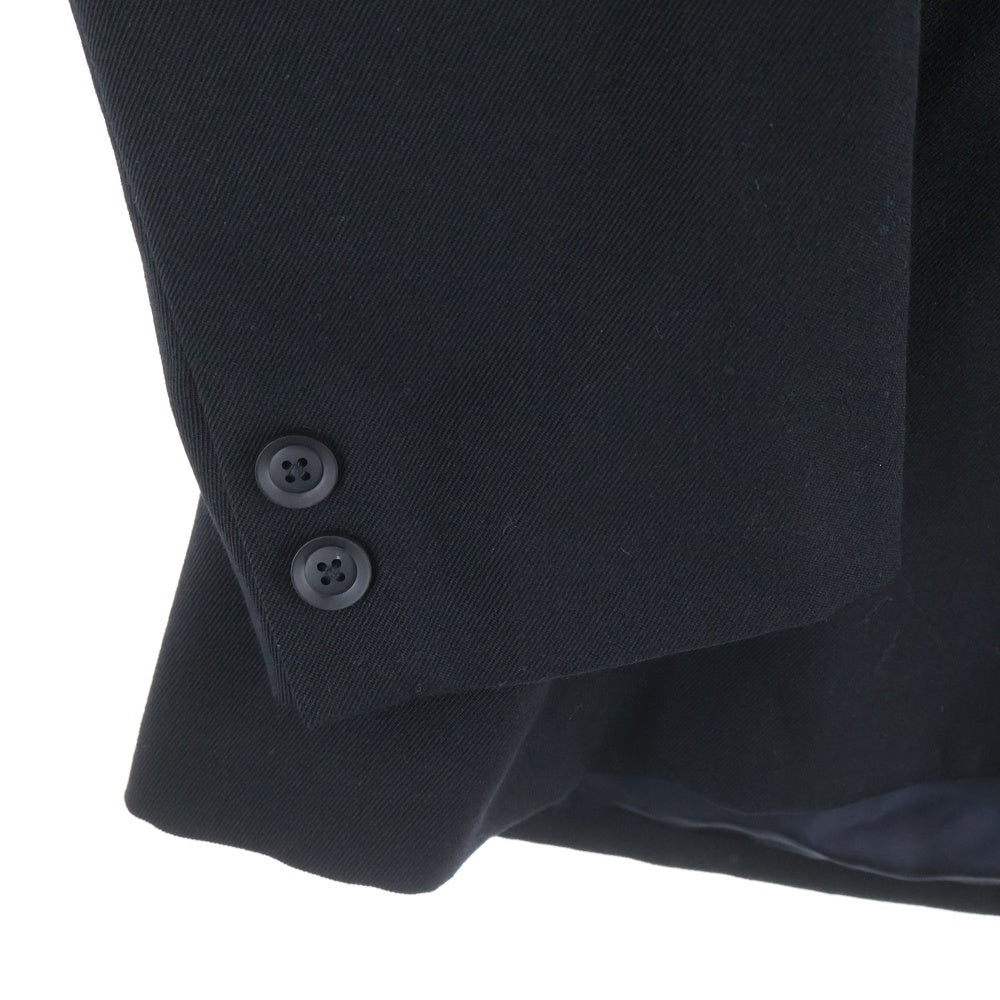 Yohji Yamamoto POUR HOMME(ヨウジヤマモト プールオム) ARMY GABARDINE HOODED TAB JACKET アーミーギャバジンフード付きタブジャケット ブラック HO-J53-101