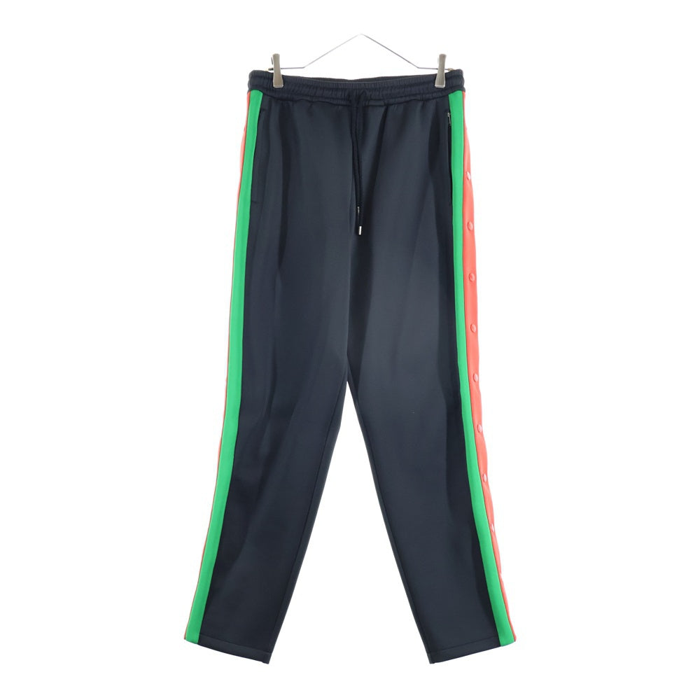 GUCCI(グッチ) Light Neoprane Jogging Pant ライトネオプレン ジョギングパンツ サイドラインスウェットパンツ ブラック 715186 XJETG