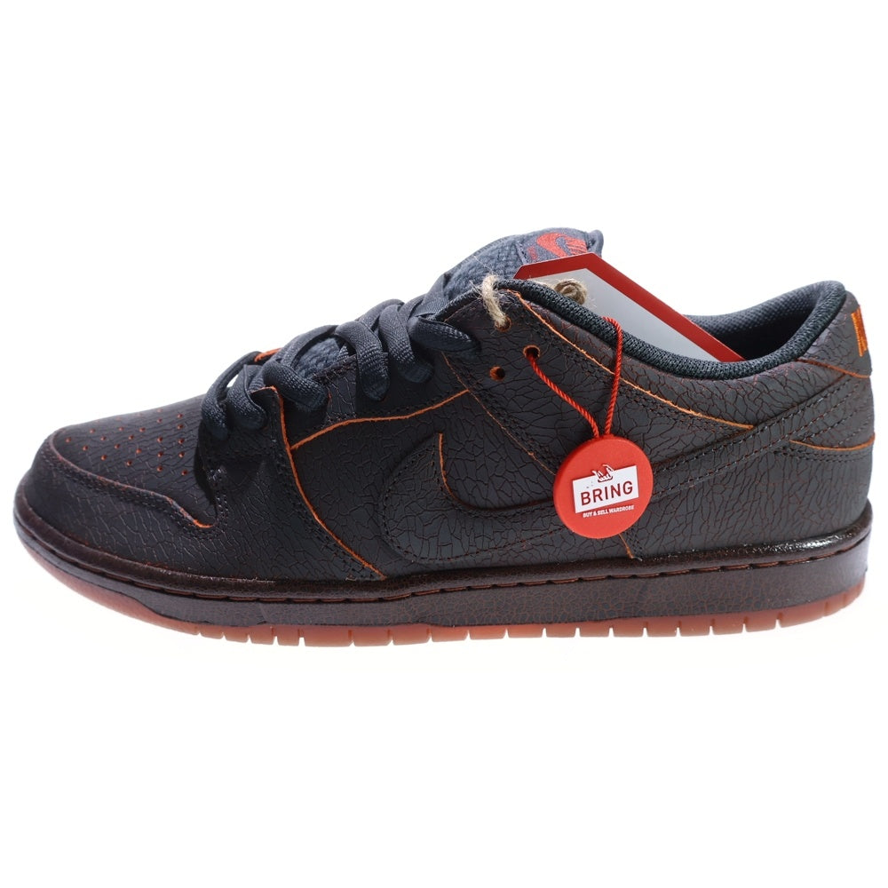 NIKE SB(ナイキエスビー) DUNK LOW PRO PRM KRAMPUS ダンク ロー プロ プレミアム クランパス ローカットスニーカー ブラウン/オレンジ US10/28.0cm HV1668-001