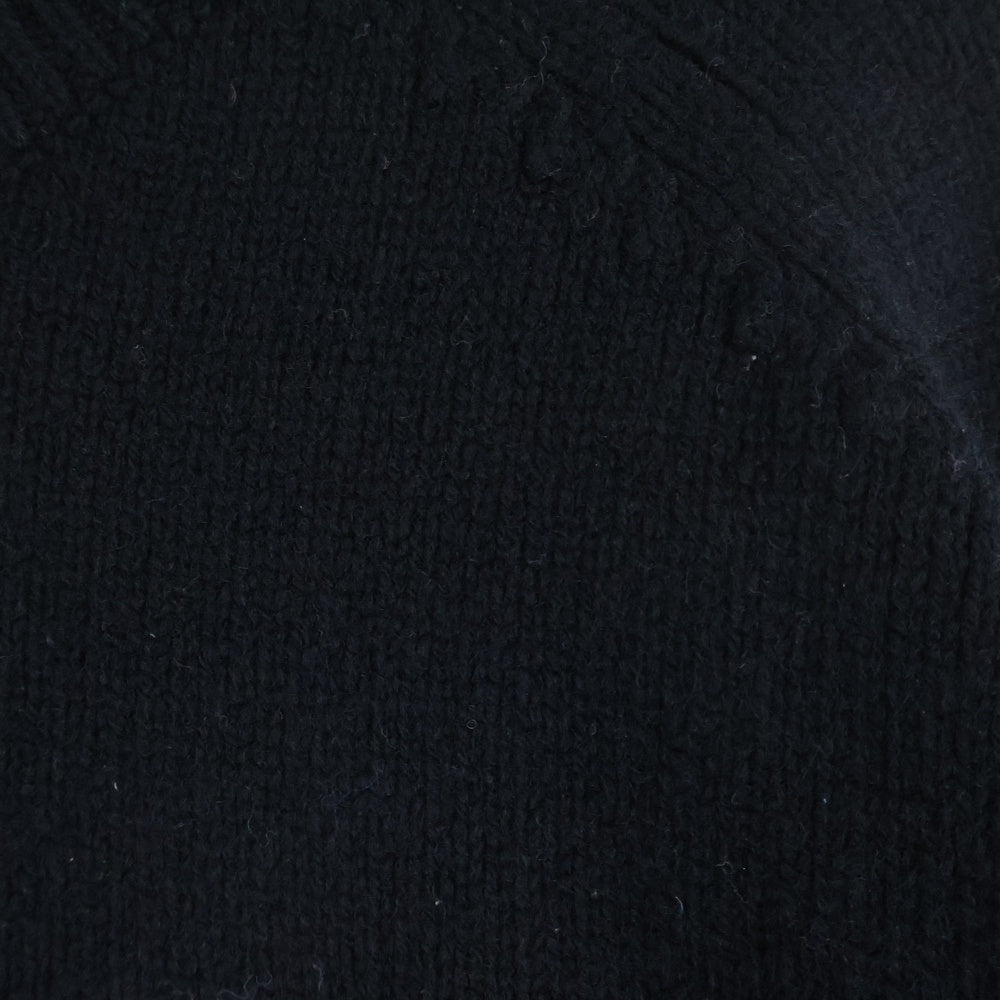 DIOR(ディオール) 20SS Atelier Virgin Wool Crew Neck Knit Sweater アトリエロゴ刺繍 クルーネックウールニットセーター ブラック 213M640AT298