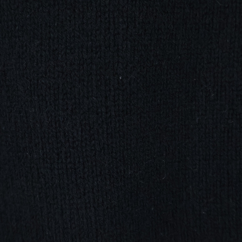 DIOR(ディオール) 20SS Atelier Virgin Wool Crew Neck Knit Sweater アトリエロゴ刺繍 クルーネックウールニットセーター ブラック 213M640AT298