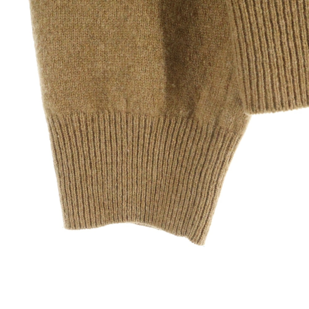 PLAY COMME des GARCONS(プレイコムデギャルソン) ハートロゴパッチ ニットカーディガン ブラウン レディース AZ-N075