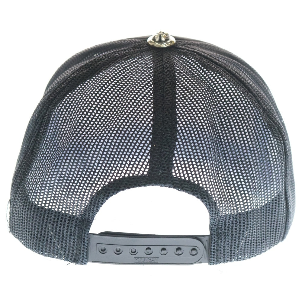 CHROME HEARTS(クロムハーツ) ×ザ ローリングストーンズ リップ&タン メッシュキャップ 帽子 ブラック