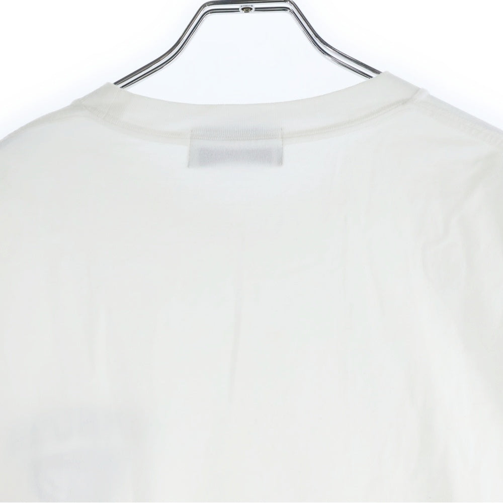 AMBUSH(アンブッシュ) 20AW SHOOT HOOP L/S T-SHIRT ロゴプリント 半袖Tシャツ ホワイト