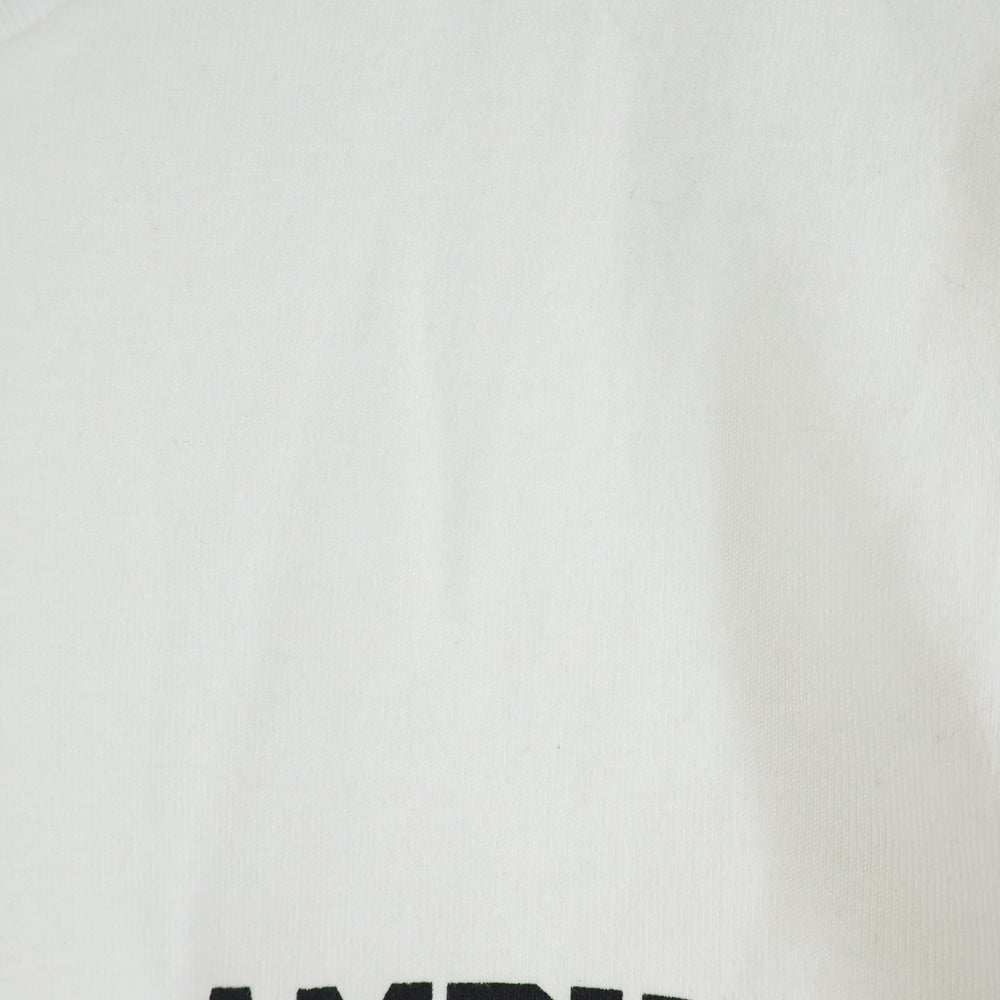 AMBUSH(アンブッシュ) 20AW SHOOT HOOP L/S T-SHIRT ロゴプリント 半袖Tシャツ ホワイト