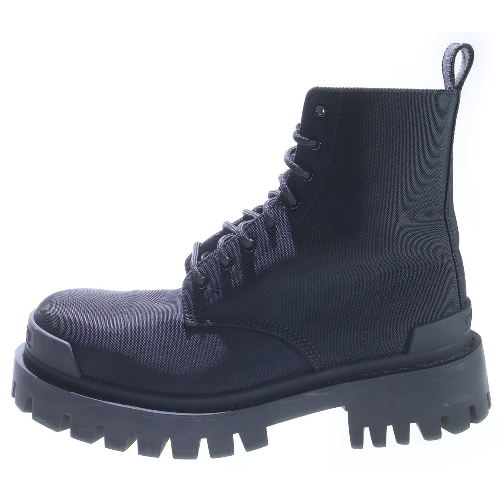 BALENCIAGA バレンシアガ STRIKE 20MM ストライク ナイロン レースアップ コンバットブーツ ブラック 624835 BALENCIAGA(バレンシアガ) STRIKE 20MM ストライク ナイロン レース