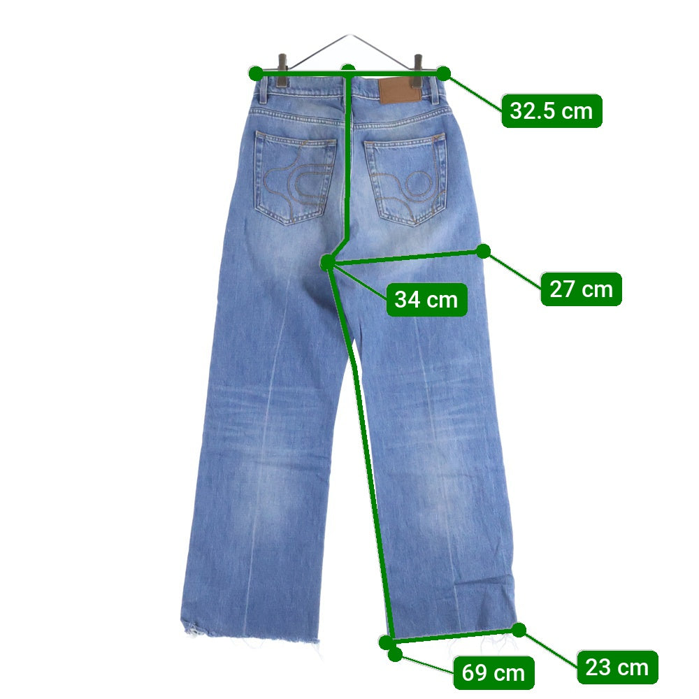 eytys(エイティーズ) AVALON JEANS TORN ブーツカット デニムパンツ ジーンズ レディース インディゴ