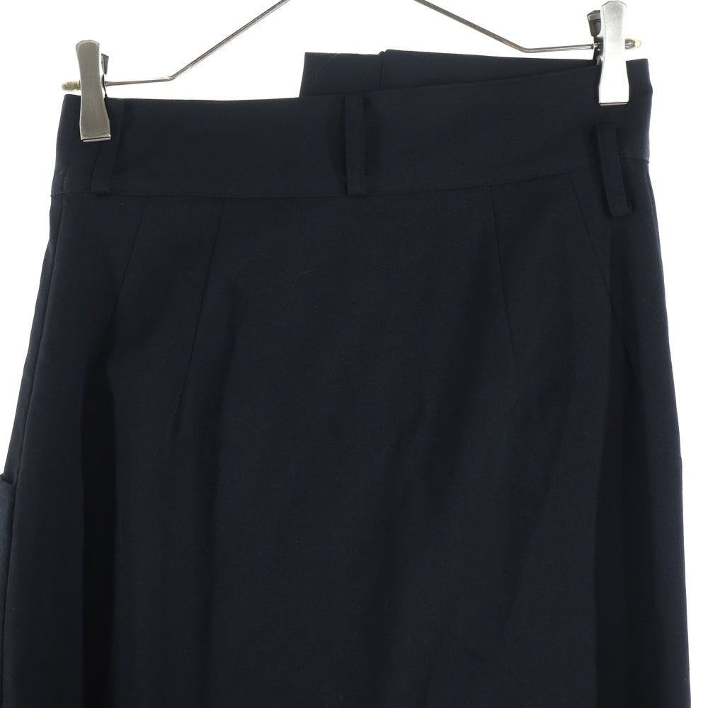 LIMI feu(リミフゥ) センタージップ アシンメトリーデザインスカート ブラック LZ-S10-111 レディース