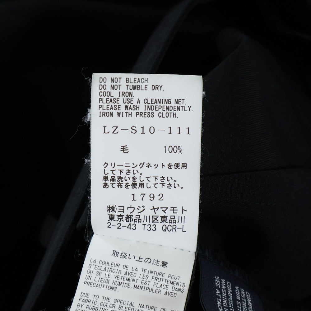 LIMI feu(リミフゥ) センタージップ アシンメトリーデザインスカート ブラック LZ-S10-111 レディース