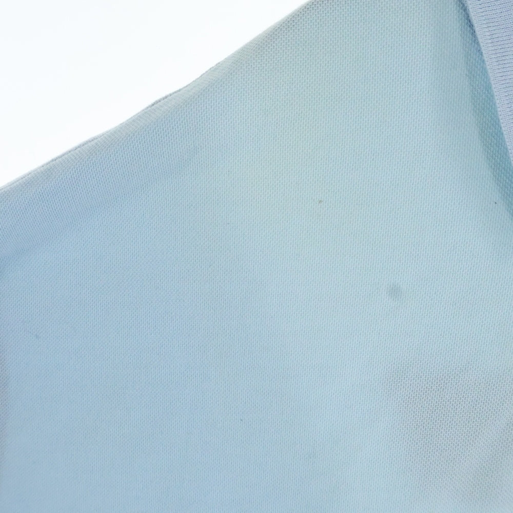 BALENCIAGA(バレンシアガ) Europe Polo-Shirt ヨーロッパ オーバーサイズ 半袖ポロシャツ ブルー 509660 TYK56