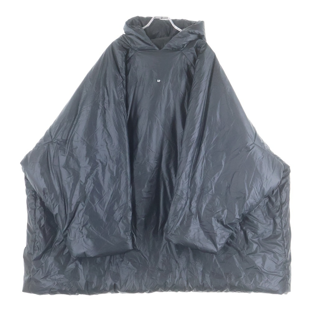 Yeezy Gap Engineered by Balenciaga(イージー ギャップ エンジニアードバイ バレンシアガ) Padded Anorak パデッドアノラック プルオーバー パッファーパーカー フーディー ブラック