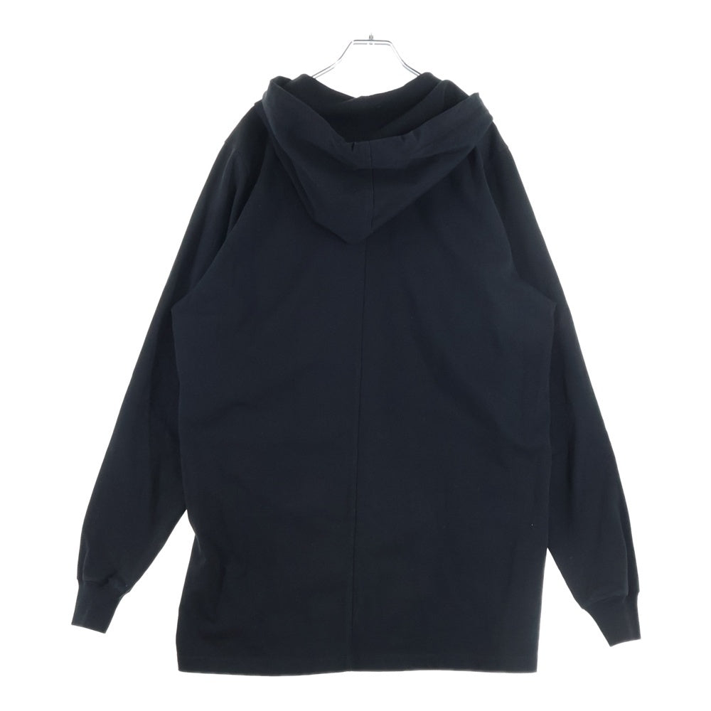 Rick Owens(リックオウエンス) 18SS Dirt期 Heavyweight Hoodie プルオーバーパーカー フーディー ブラック RU18S5285-BA