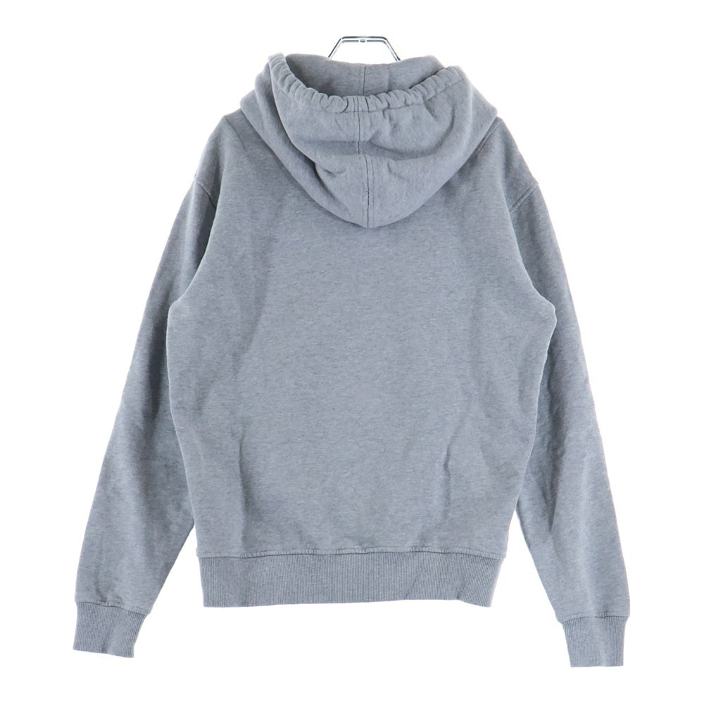 AMI Alexandre Mattiussi(アミアレクサンドルマテュッシ) Hoodie ロゴワッペン プルオーバースウェットパーカー フーディー グレー P20HJ008.730