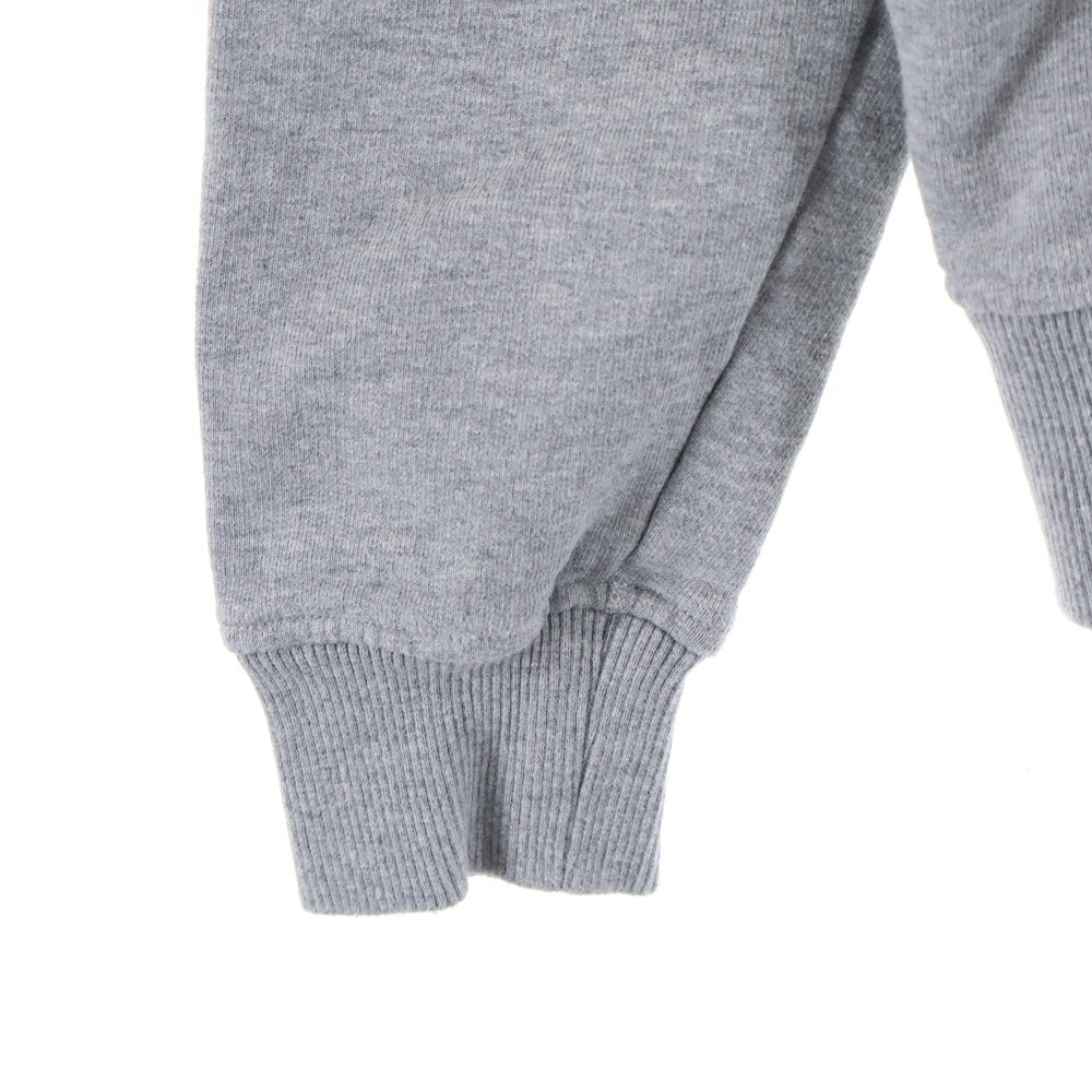 AMI Alexandre Mattiussi(アミアレクサンドルマテュッシ) Hoodie ロゴワッペン プルオーバースウェットパーカー フーディー グレー P20HJ008.730