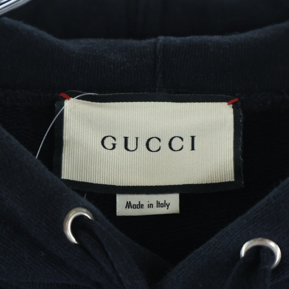 GUCCI(グッチ) 20AW Original Gucci Hoodie プルオーバースウェットパーカー フーディー ブラック 626989 XJCOR