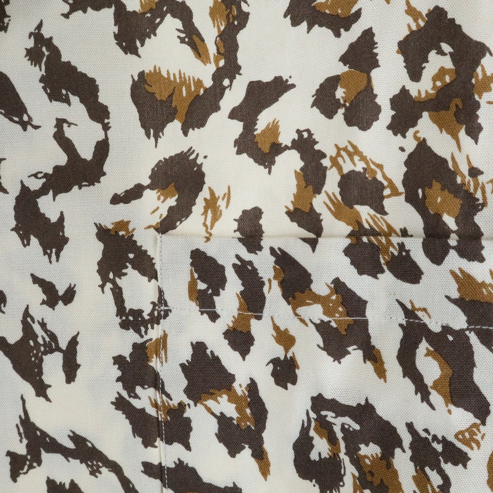 WACKO MARIA(ワコマリア) 25SS LEOPARD OPEN COLLAR SHIRTS レオパード オープンカラー 長袖シャツ ベージュ/ブラウン