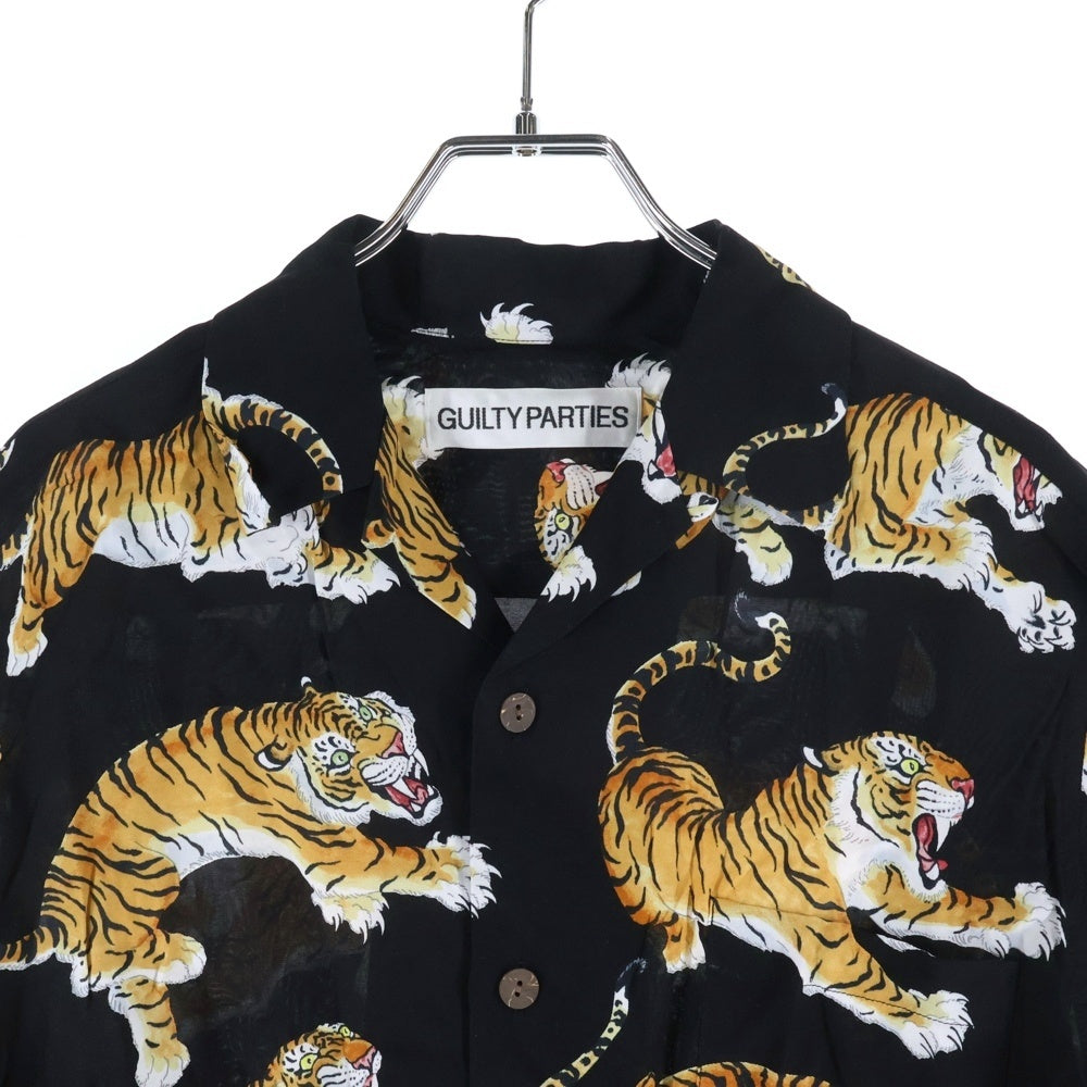 WACKO MARIA(ワコマリア) TIM LEHI HAWAIIAN SHIRTS ティム リーハイ ハワイアン 半袖シャツ ブラック