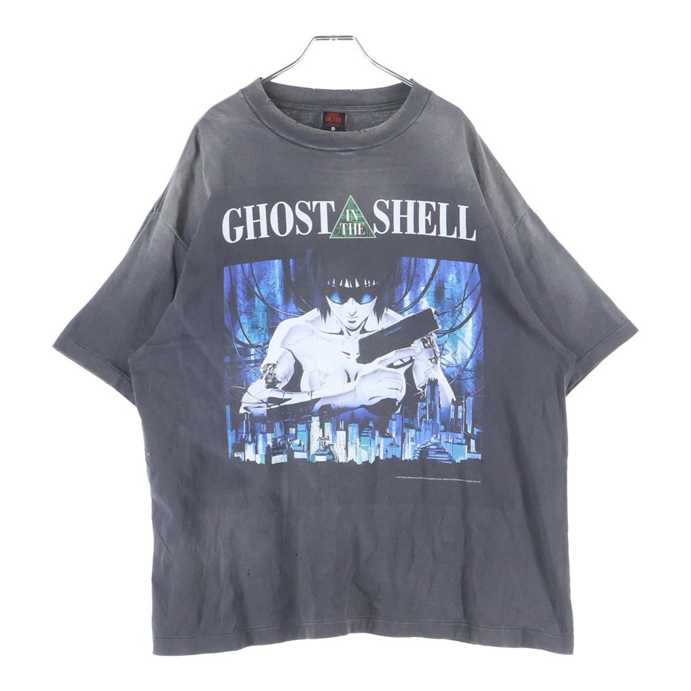 SAINT MICHAEL(セントマイケル) 24AW GITS GS_SS TEE 攻殻機動隊 ゴーストインザシェルプリント半袖Tシャツ カットソー グレー SM-YS1-0000-C31