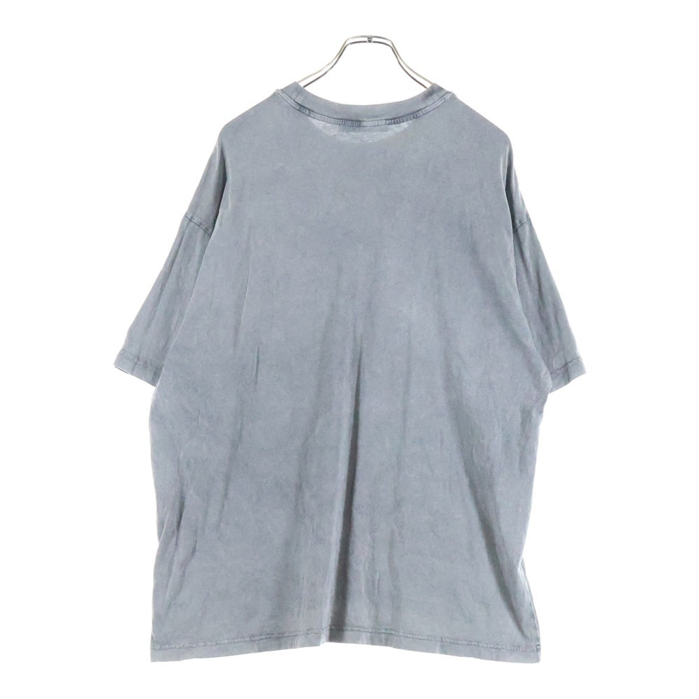 Acne Studios(アクネ ストゥディオズ) SCULL TEE フロントスカルプリント半袖Tシャツ カットソー グレー FN-UX-TSHI000070