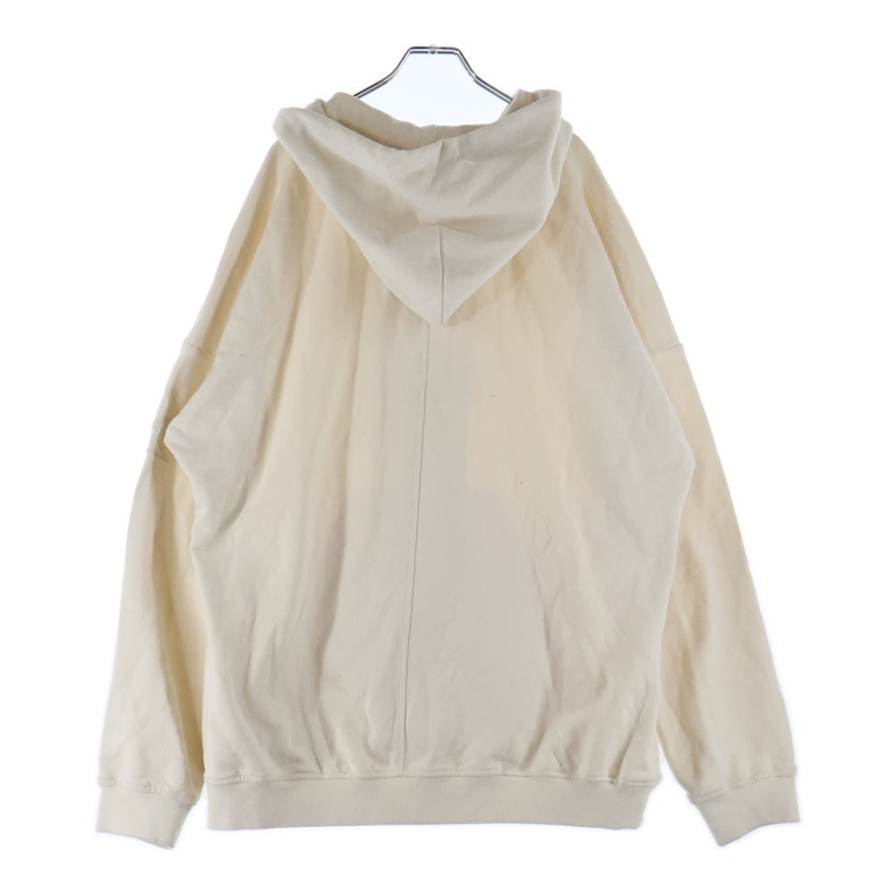 Rick Owens(リックオウエンス) 24SS ×Champion Jumbo Jason Hoodie チャンピオン ジップアップスウェットパーカー フーディー ベージュ CM01D0463-CHFE