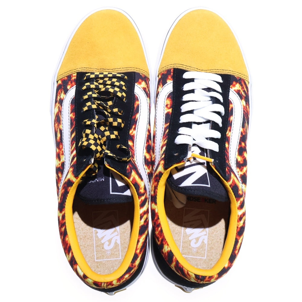 MINDSEEKER(マインドシーカー) ×VANS Yellow Fire ヴァンズ ファイアパターン ローカットスニーカー