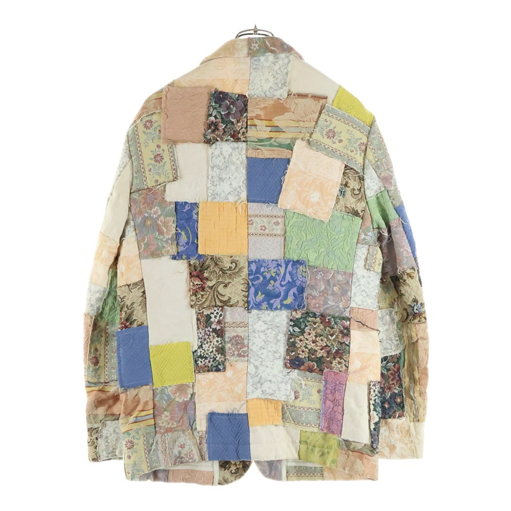 COMME des GARCONS HOMME PLUS(コムデギャルソンオムプリュス) 00SS ゴブラン期/進化する色 ゴブラン織り パッチワーク テーラードジャケット マルチ XJ-07075M