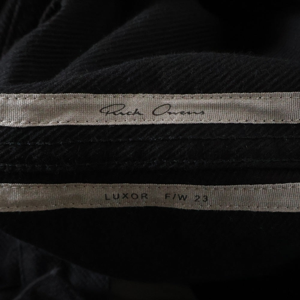 Rick Owens(リックオウエンス) Bolan Banana ボラン バナナ ロングパンツ ブラック RU02C7343-TB