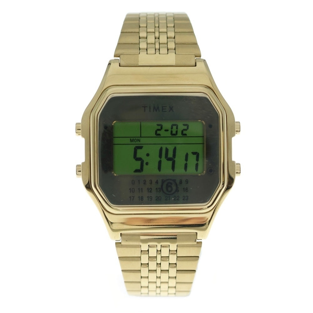 MM6 Maison Margiela(エムエムシックスメゾンマルジェラ) ×TIMEX MM6 T80 Ring Watch Gold ×タイメックス ウォッチリング ゴールド