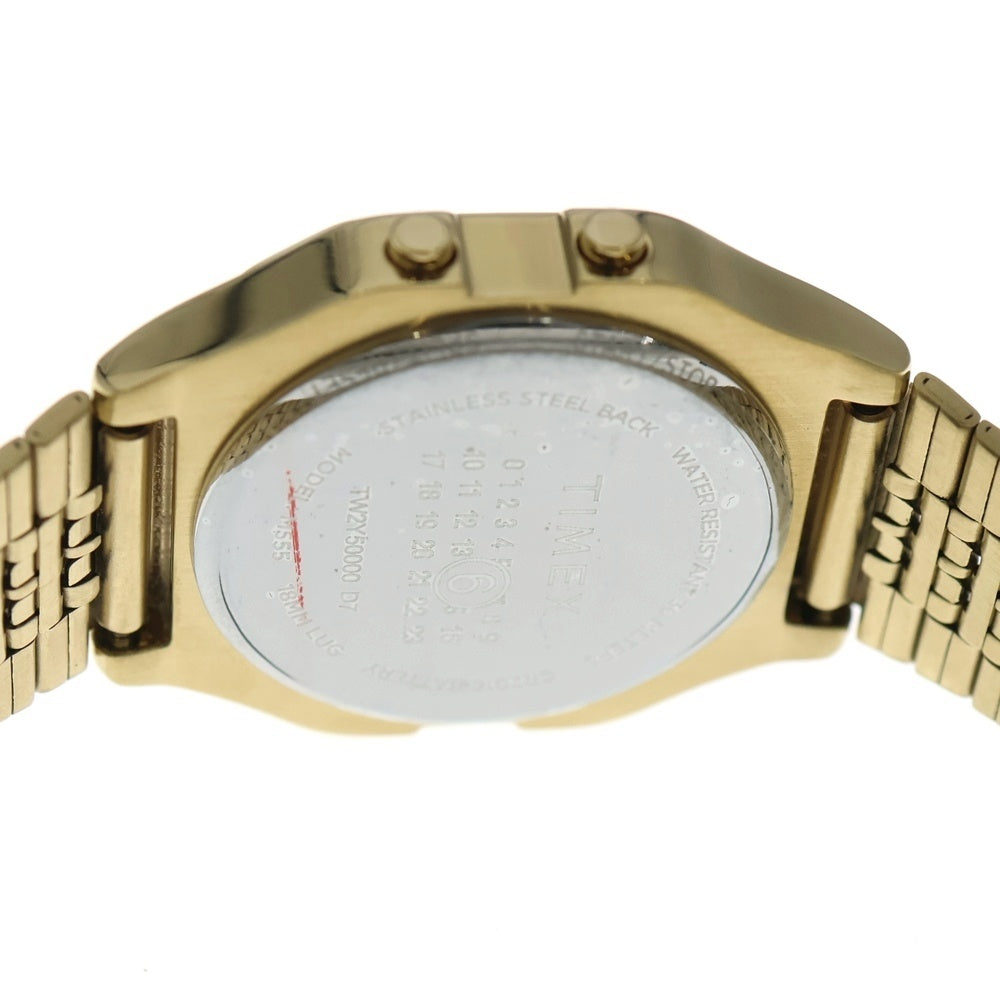 MM6 Maison Margiela(エムエムシックスメゾンマルジェラ) ×TIMEX MM6 T80 Ring Watch Gold ×タイメックス ウォッチリング ゴールド