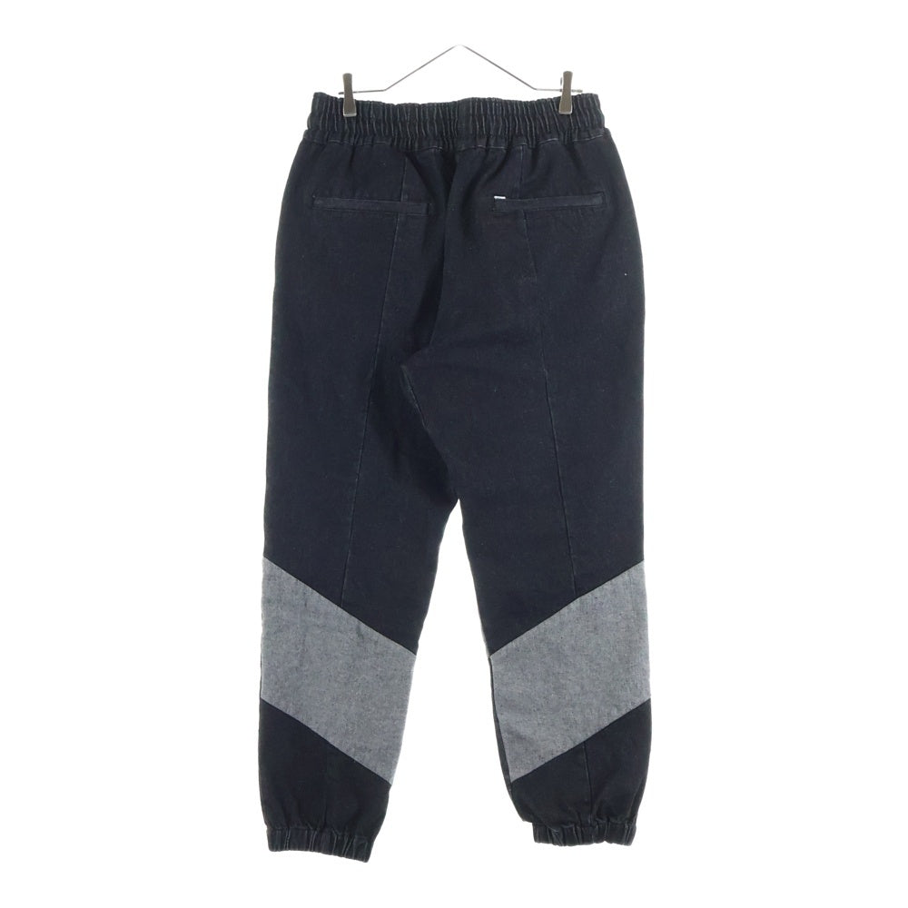 SAPEur(サプール) 21AW DENIM TRACK PANTS デニムトラックパンツ ブラック
