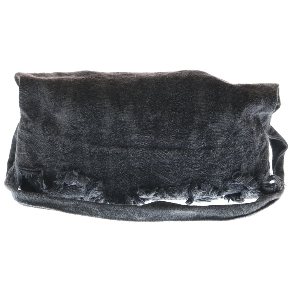 KAPITAL(キャピタル) 12oz Magpie Denim Medicine Bag 12oz マグパイ メディスン フェザー バッグ ブラック K2503XB501 レディース