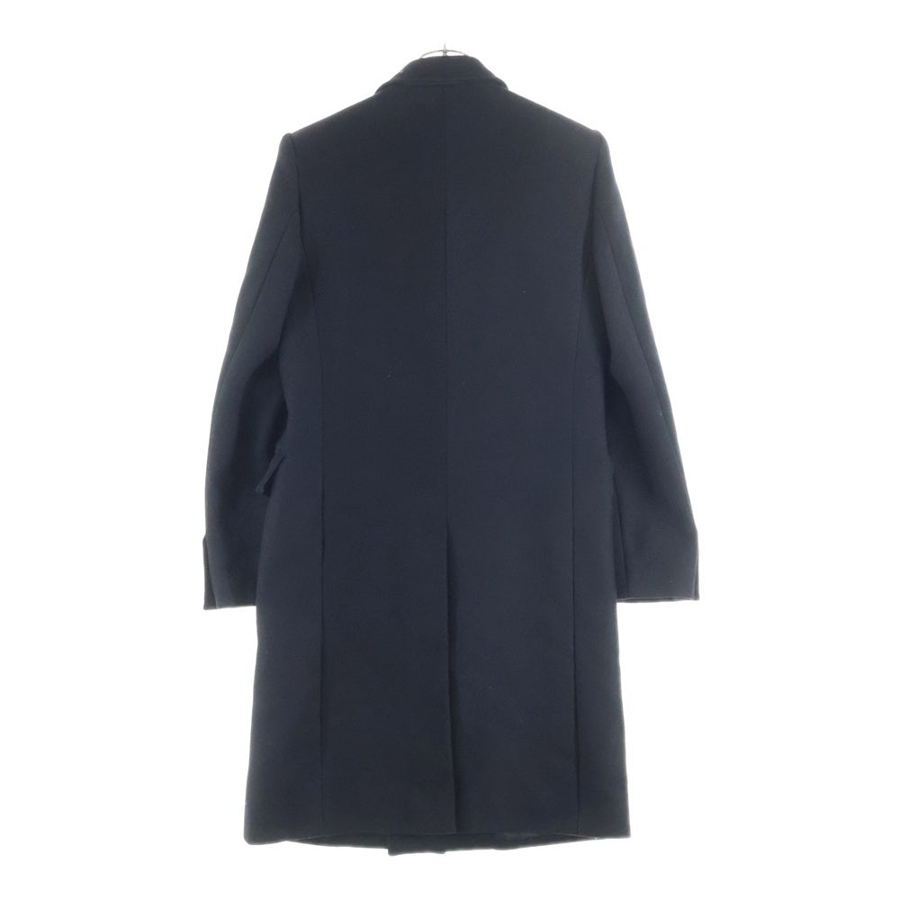 SAINT LAURENT PARIS(サンローランパリ) Wool and Cashmere Double Coat ウールカシミア ダブルブレストコート ブラック 758053 Y135W