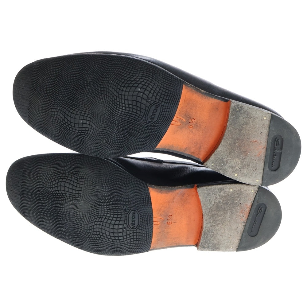Santoni(サントーニ) Coin Loafer コインローファー レザーシューズ ブラック