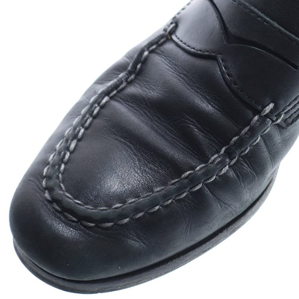 Santoni(サントーニ) Coin Loafer コインローファー レザーシューズ ブラック