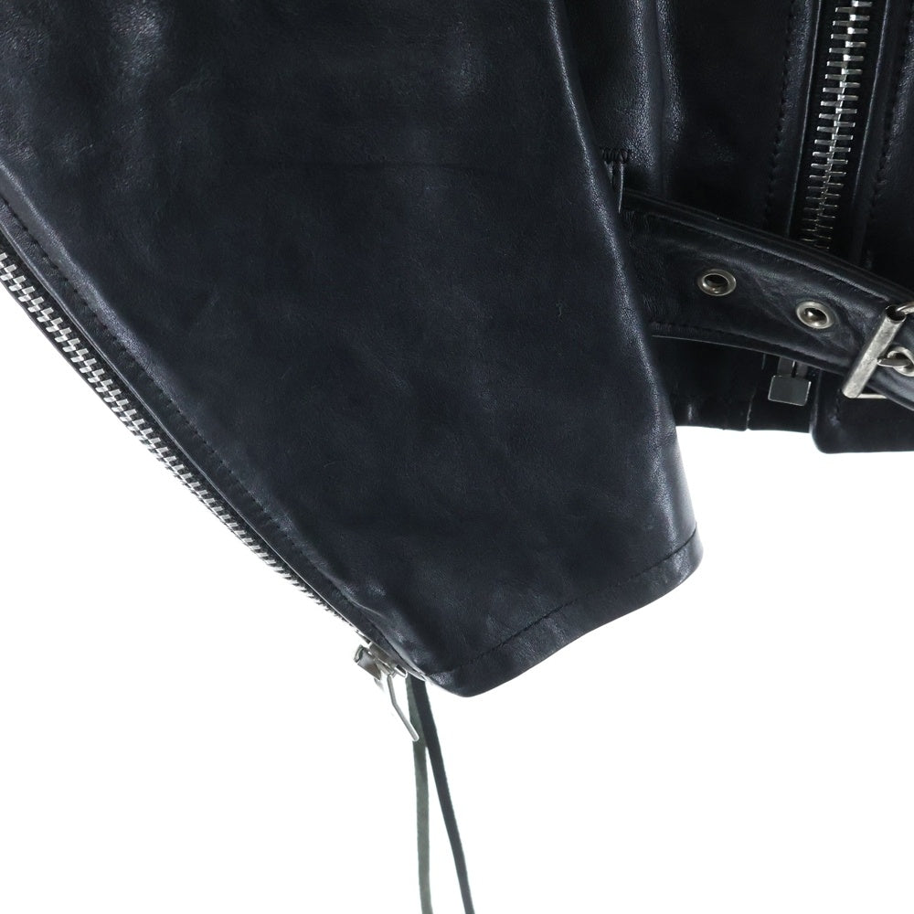 SAINT LAURENT PARIS(サンローランパリ) 15AW L17 クラシックモーターサイクル ライダースレザージャケット ブラック 397292 Y5YH1