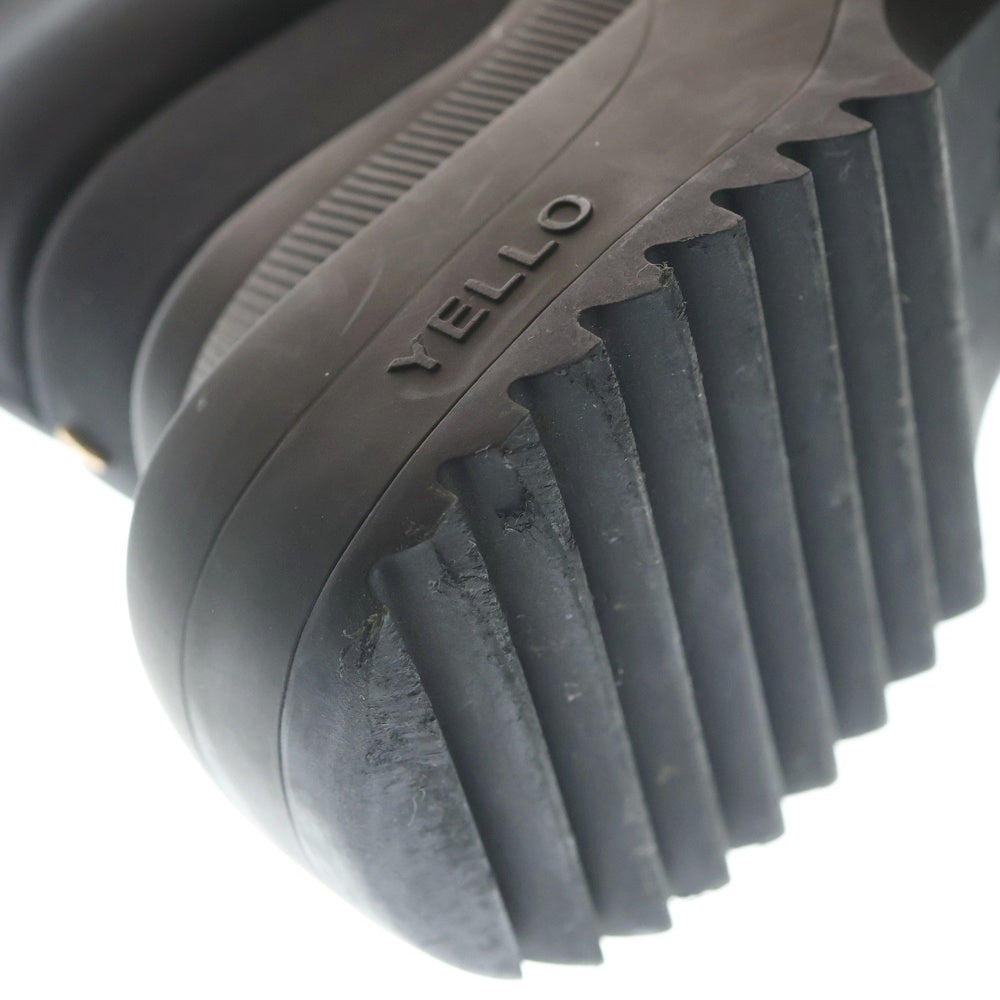 YELLO(イエロ) DOUBLE SNEAKER BOOTS ダブルスニーカーブーツ ブラック