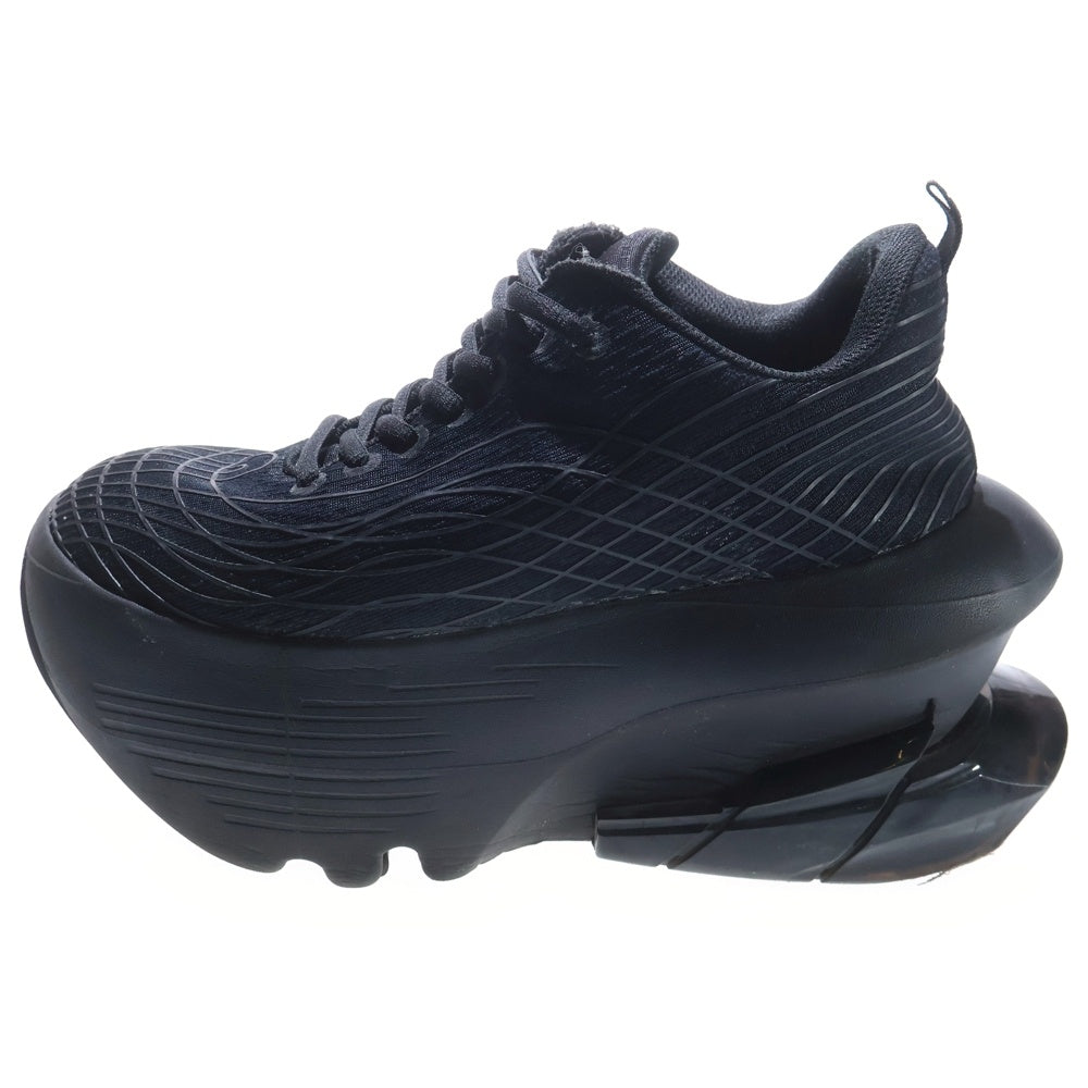 grounds(グラウンズ) JOG VISION SHADOW ジョグビジョンシャドウ ボリュームローカットスニーカー ブラック