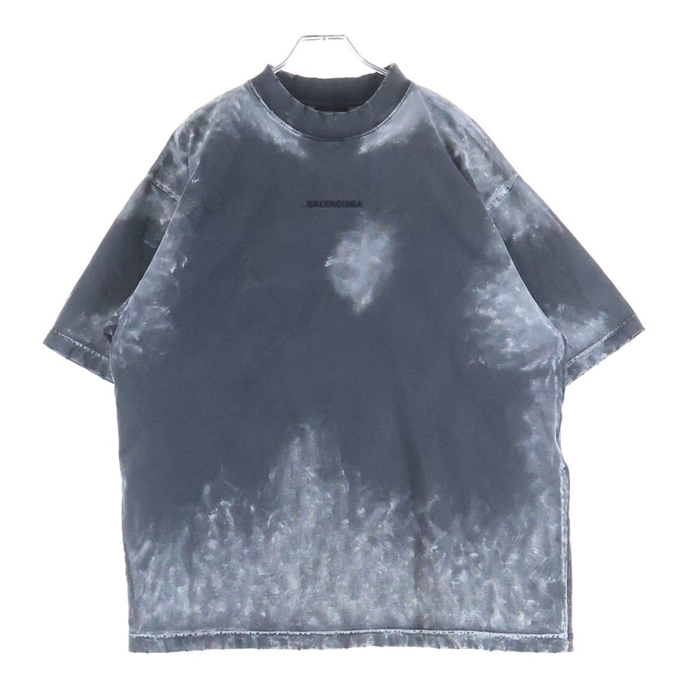 BALENCIAGA(バレンシアガ) Medium Fit T-Shirt ミディアムフィットTシャツ クルーネック 半袖/カットソー ブラック 764235 TRVI8