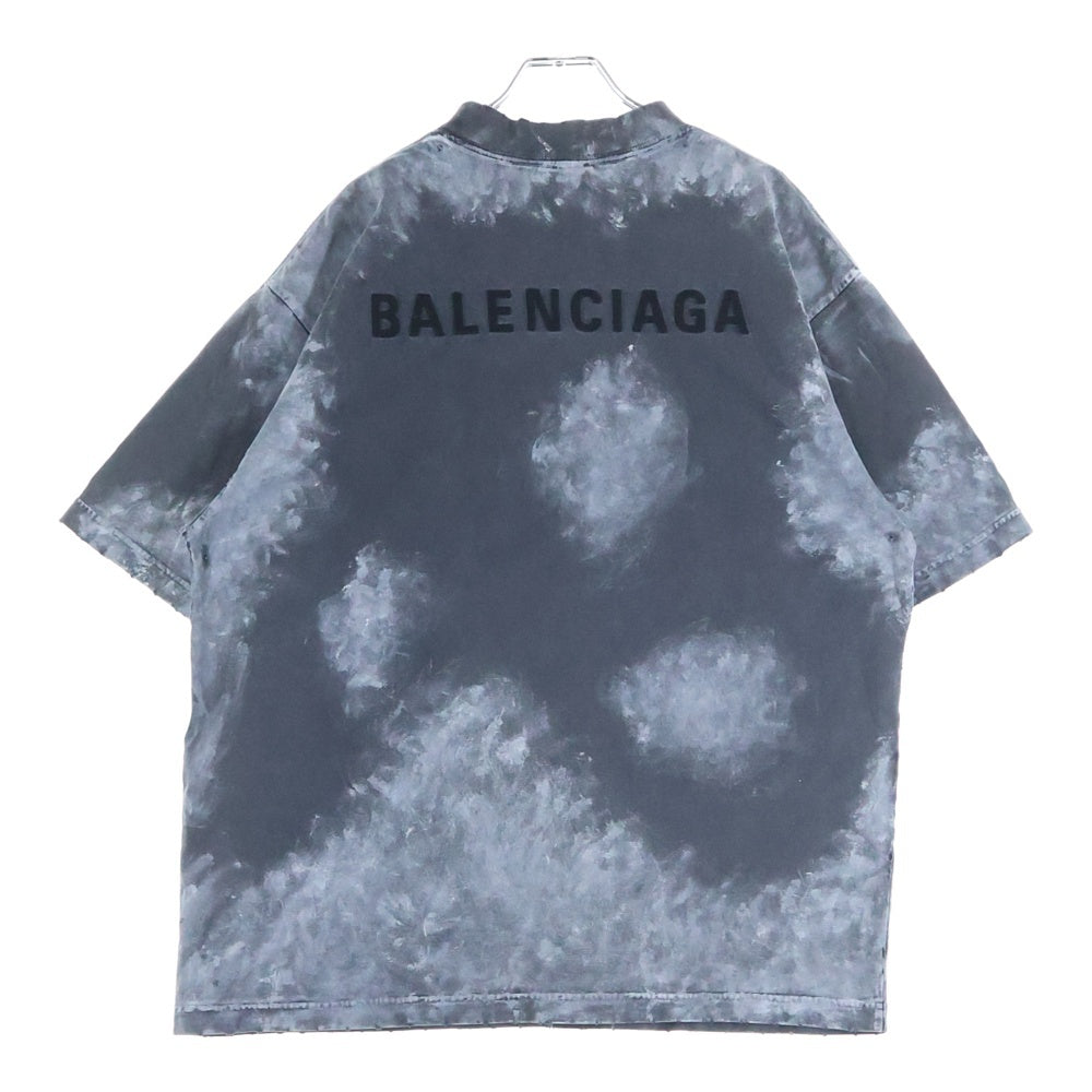 BALENCIAGA(バレンシアガ) Medium Fit T-Shirt ミディアムフィットTシャツ クルーネック 半袖/カットソー ブラック 764235 TRVI8