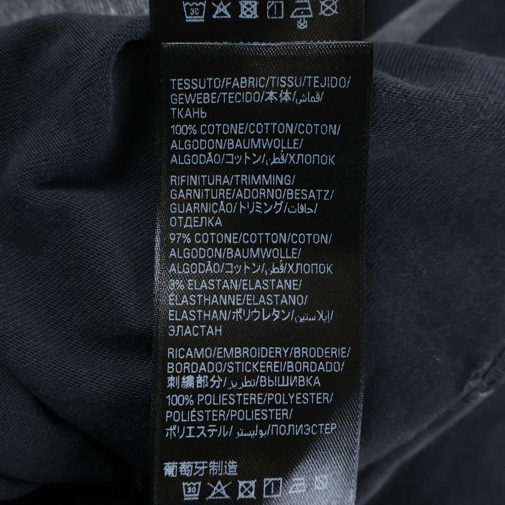 BALENCIAGA(バレンシアガ) Medium Fit T-Shirt ミディアムフィットTシャツ クルーネック 半袖/カットソー ブラック 764235 TRVI8