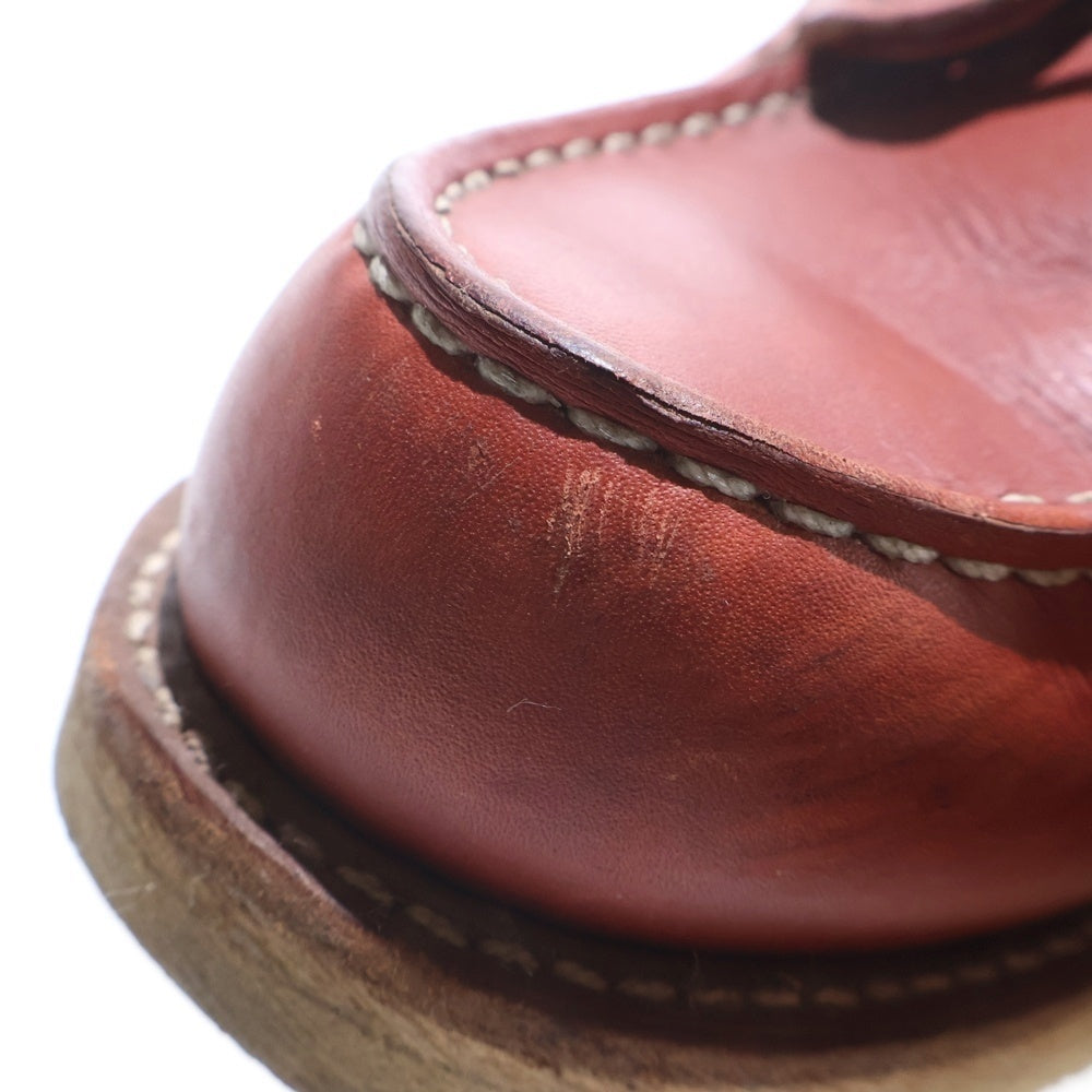 RED WING(レッド ウイング) CLASSIC MOC TOE クラシックモック レザー ショート ブーツ ワークブーツ ブラウン