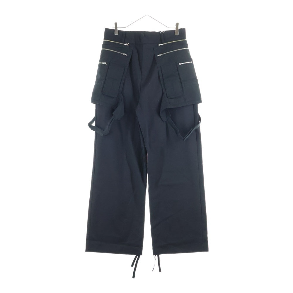 PROJECT G/R(プロジェクトジーアール) 22AW DETACHABLE CARGO SLACKS カーゴスラックス ブラック