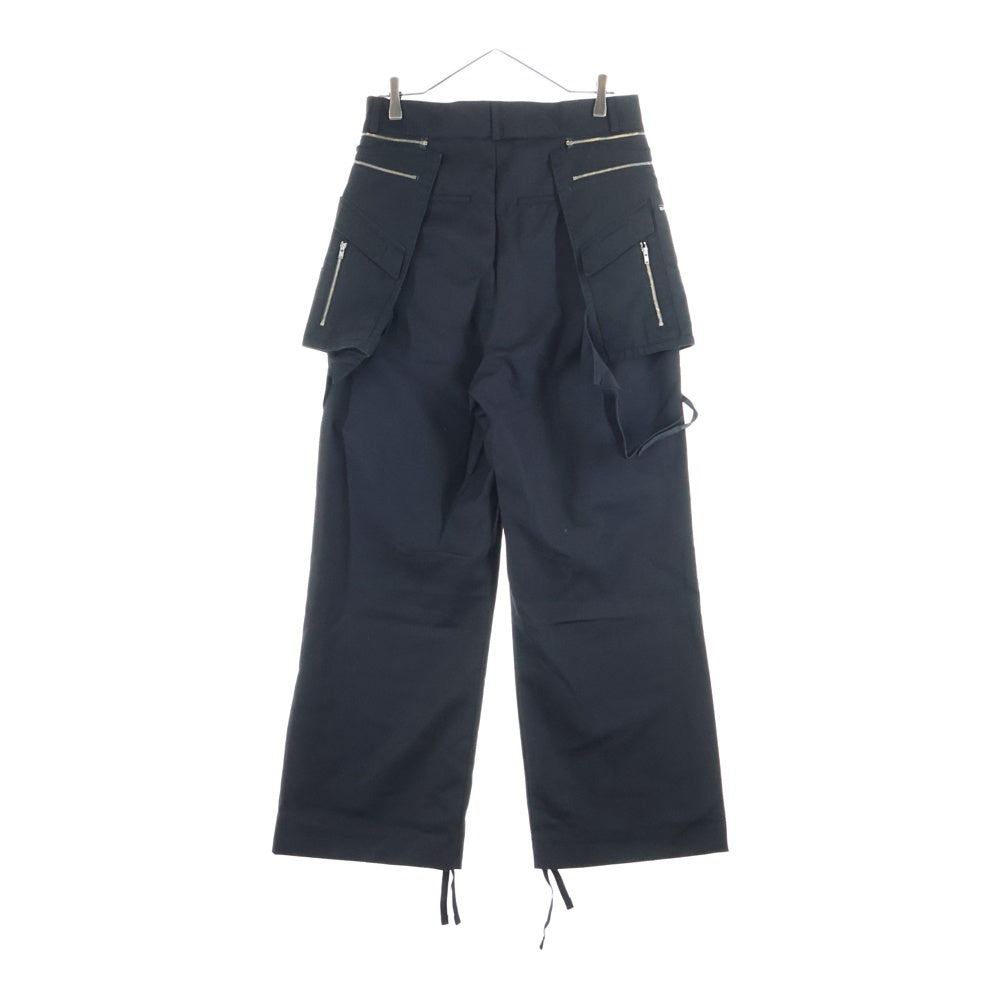 PROJECT G/R(プロジェクトジーアール) 22AW DETACHABLE CARGO SLACKS カーゴスラックス ブラック