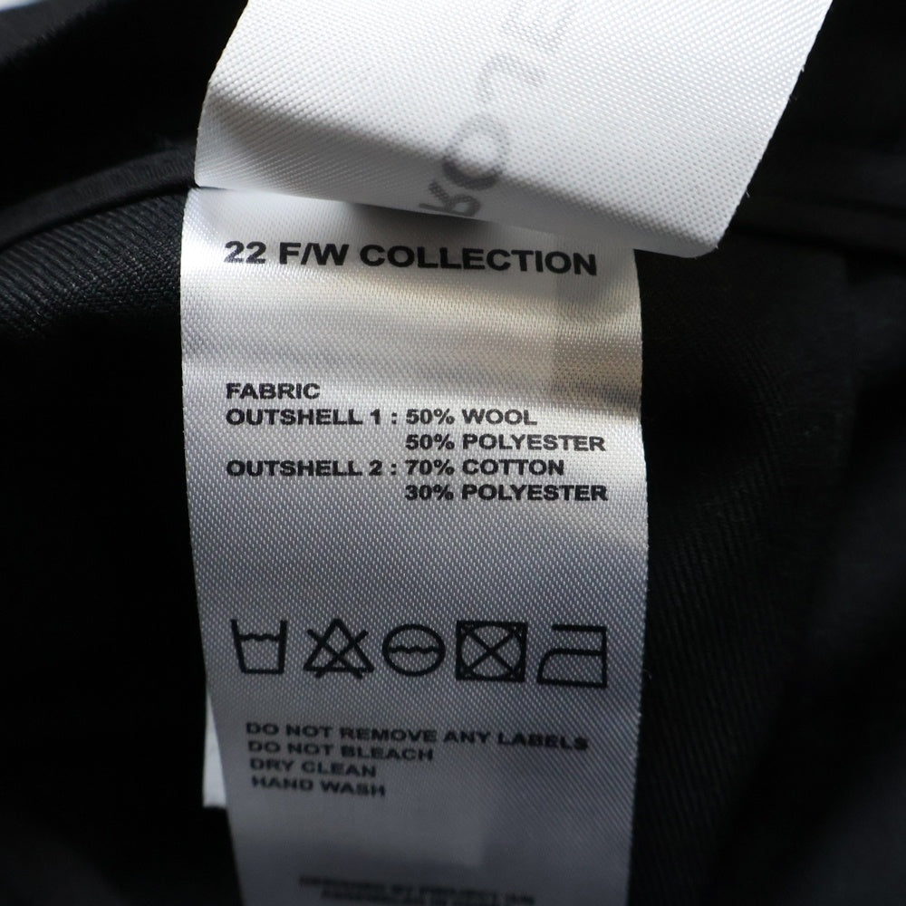 PROJECT G/R(プロジェクトジーアール) 22AW DETACHABLE CARGO SLACKS カーゴスラックス ブラック